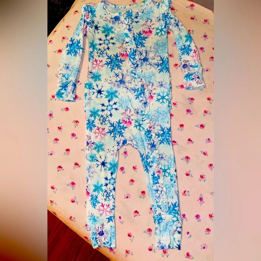 Tiny Roots 18-24m Ruffled Zippy - Picture 3 of 3